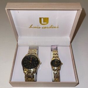 Luis Cardini His & Hers Watch Set